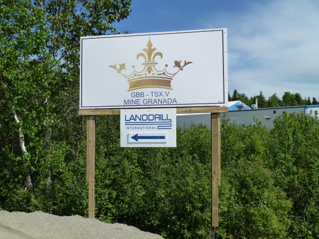 Enterance to The Granada Gold Property